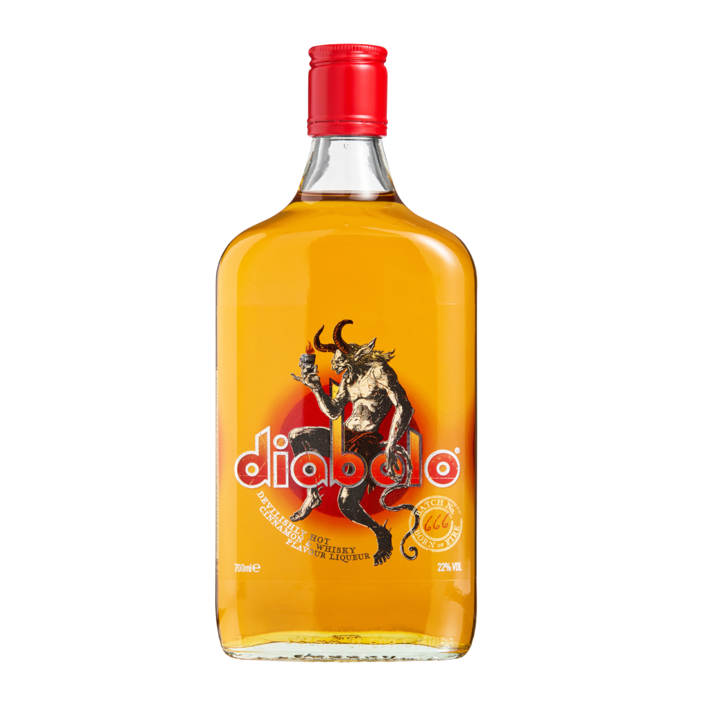 Diabolo Cinnamon and Whisky Liqueur